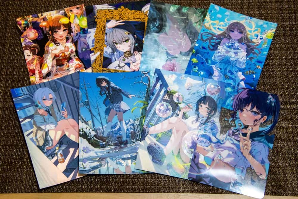 ポストカード『特殊印刷ポストカードセット』の写真