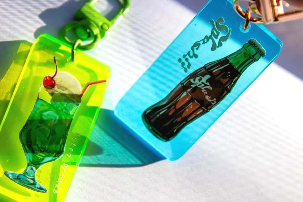 アクリルキーホルダー『サマードリンクアクキー』の写真